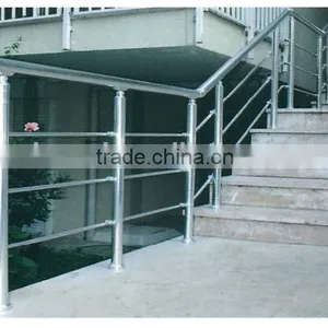 Anodizing Aluminum Stainless Steel Balcony Railing Designs/balcony Grill Designs/handrails for Outdoor Steps thumbnail-5