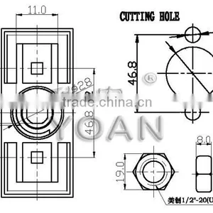 Vending Machine Lock With Master Key Function 1303 thumbnail-3