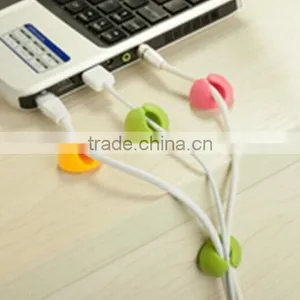 Fashion Earphone Cable Organizer/earphone Cord Organizer/silicone Cable Wire Organizer Bobbin Winder thumbnail-1