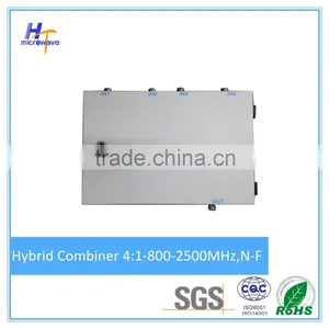 Wideband rf Combiner 4 in 1 Out Passive Hybrid Coupler 800-2500MHz n Female thumbnail-4