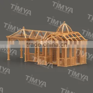 Nice Sound Insulation And Decoration Nature Aluminum Alloy Portable Sunroom thumbnail-2
