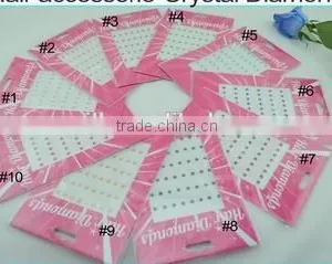 Fashion Style Hair Diamond Hair Extensions Hair Bling Crystal thumbnail-4