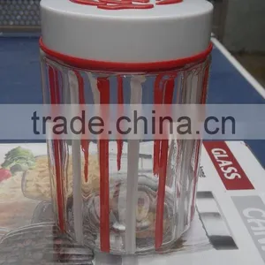 GLASS STORAGE JAR thumbnail-1