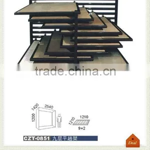 Lying Single Side Tile Display Rack for Ceramics thumbnail-1