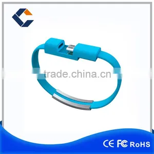 Made in ShenZhen Colorful Mobile Phone Bracelet Data Charging Line thumbnail-2