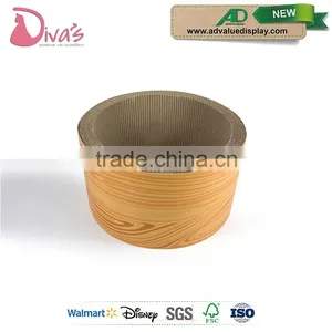 New! Cardboard Turbo Scratcher Cat Toy / Round Cat Bed / Cardboard Pet Toy thumbnail-2