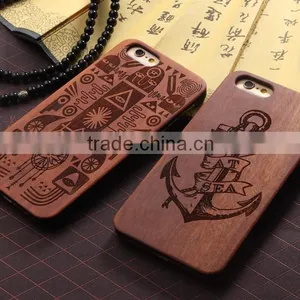 Supplier Carved Wood Cover Case for IPhone 5 5S Wooden Case thumbnail-4