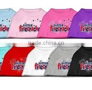 Little Firecracker Screen Print Shirts thumbnail-1