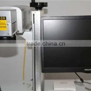 10w/20w Glasses Frame/metal/wire Desktop/portable/mini Optical Fiber Laser Marking Machine Price for Sale thumbnail-5