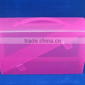 Plastic Clear Shoe Box With Handle thumbnail-1