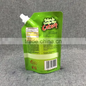 Resealable Plastic Liquid Spout Bag thumbnail-2