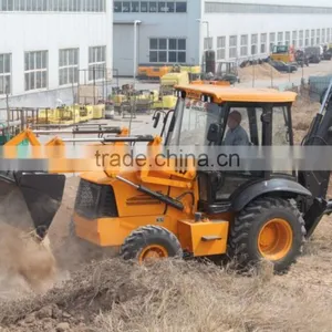 Tractor With Backhoe 8ton Tractor Loader Backhoe for Sale thumbnail-2