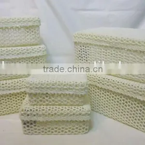 Crochet Oval Box thumbnail-3