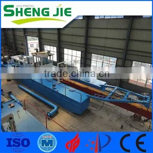Hydraulic Type 10 Inch SJCSD250 Cutter Head Suction Dredger thumbnail-3