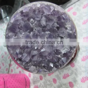 2015 Hot Sales Natural Amethyst Crystal Laughing Balls thumbnail-1
