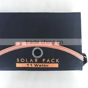 2016 New Arrival Outdoor 11W High Efficiency Solar Panel Solar Power Backpack for Cycling thumbnail-3