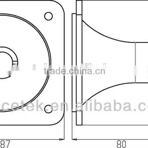 Outdoor Neodymium Sound Speaker thumbnail-3