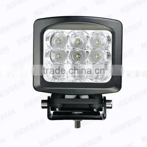 5.3'' 90W LED Work Light Square 4x4 Offroad Truck Flood Spot Headlight Working Lights 9-32V 90W C Ree LED Work Lamp thumbnail-3