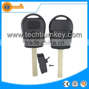 Blank Key With 2 Track Blade and Logo Replacement Key Blank for E90 E91 E61 E64 for BMW thumbnail-1