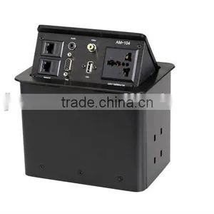 Aluminum Pop-up Outlet With Black and Silver Color thumbnail-1
