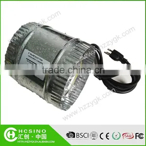 4, 6 Inch Active Carbon Filter Inline Booster Duct Fan Kit/Greenhouse Ventilation Reverse Inline Fan thumbnail-6