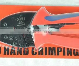 CE ROHS LSD Good Qutails Pliers for Lug Connectors and Insulated Plug Connectors S-06FL Ratchet Hand Crimping Tools thumbnail-2
