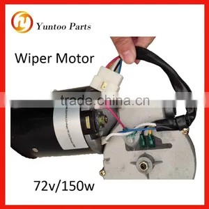 Wholesaale 72v/150W Wiper Motor/Windshield Wiper Motor Made in China thumbnail-1