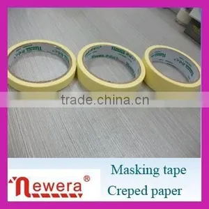 2015 Hot Sale Heat-Resistant High Temperature Crepe Paper Masking Tape For Car Painting And Electronic Protection thumbnail-2