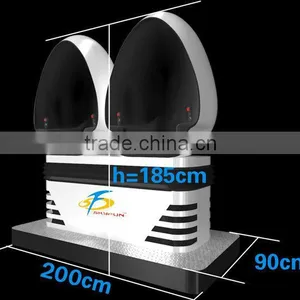 High Quality Amusement Park Equipment 9D Egg VR Cinema thumbnail-3