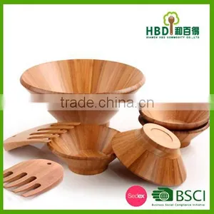 High Quality Eco-friendly Bamboo Bowl,wooden Bowl Wholesale thumbnail-4