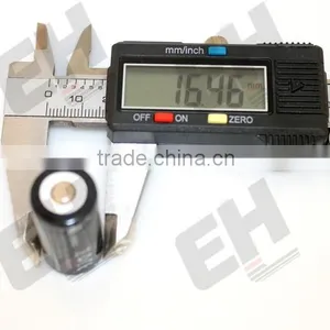 Price Palight 16340 1000mAh 3.7V Rechargeable 16340 Li-ion Battery Black thumbnail-1