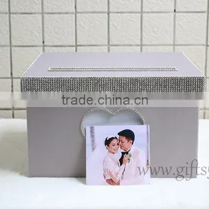 Excellent Large Wedding Card Boxes With Photo Frame on it thumbnail-1