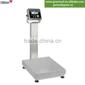 PSK-150ME 150kg Premium Stainless Steel Washdown Platform Scales thumbnail-1