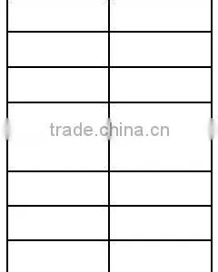 Self Adhesive White Address Label 105x37mm thumbnail-1