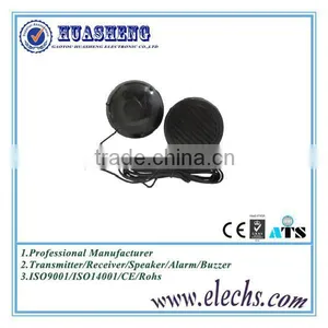 China Huasheng 68mm Black Color Round Pillow Speaker thumbnail-2