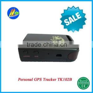 With Movement Alarm & TF Card for Cars or Human Personal GPS Tracker TK102B thumbnail-5