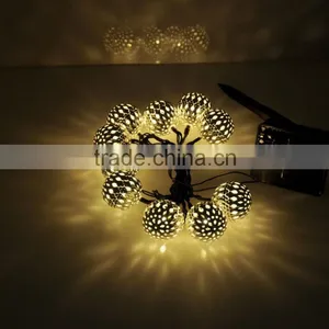 Led Chinese Garden Solar Lanterns Solar String Lights thumbnail-6