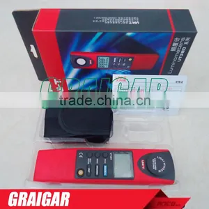 Free Shipping! Digital Illuminometers UNI-T UT381 Lux Meter Photometer Luminance Meter 4-speed Range Auto Range&Data Hold thumbnail-1