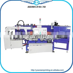 Automatic Rotary T Shirt Screen Printing Machine Flatbed Printer for Sale thumbnail-5
