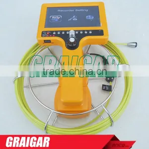 Handheld Sewer Survey Video Drain Inspection Camera System 710D-SCJ, 20m, Color, Video Recording, Picture Snap thumbnail-1