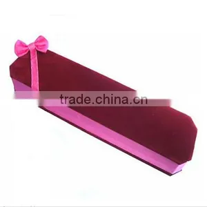 Luxury Velet Jewlery Packaging Box for Lady Necklace Factory Price thumbnail-3