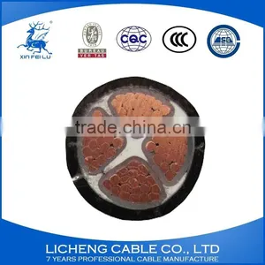 4 Core Wire Cable 4x185mm2 Copper Xlpe Insulated Pvc Coated Power Cable Electric Cable thumbnail-1