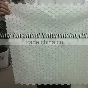 Alumina Ceramic Mat, Square, Hexagonal Ceramic Element With Net Backing thumbnail-5