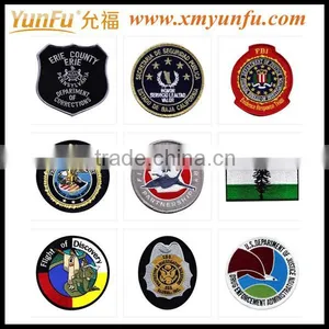 Custom Weaving Label Patch Woven Badges thumbnail-1
