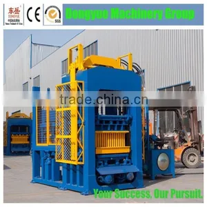 Dongyue Automatic Block Making Machine Price Type and Hydraulic Pressure Method Manual Interlocking Brick Pressing Machine thumbnail-2