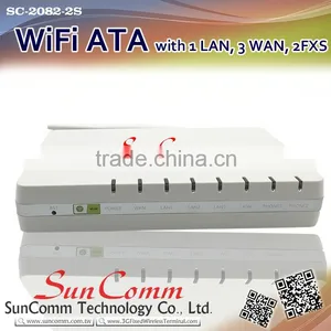 SC-2082-2S With 1 WAN, 3 LAN, 2 FXS WiFi VoIP ATA thumbnail-3