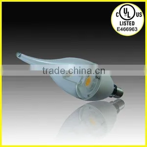 UL Certificated E12 Base COB 5W LED Candle Light thumbnail-3