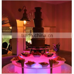 High Quality 3 Tiers Wholesale Home Mini Chocolate Fountain,small Chocolate Fountain thumbnail-6