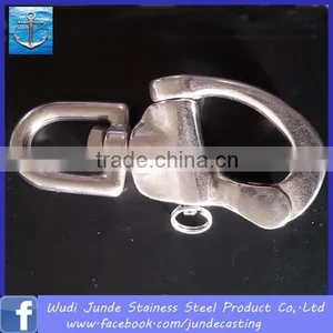 Stainless Steel Fixed Eye Snap Shackles thumbnail-2