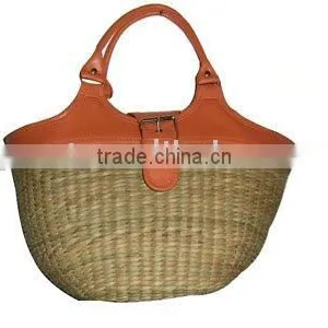 Straw Bag,seagrass Bag,beach Straw Bag thumbnail-1